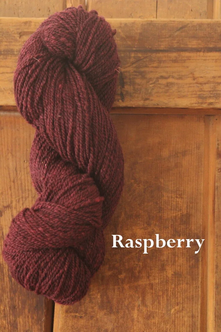 Sustainawool DK, local wool from midwestern sheep, dyed in the